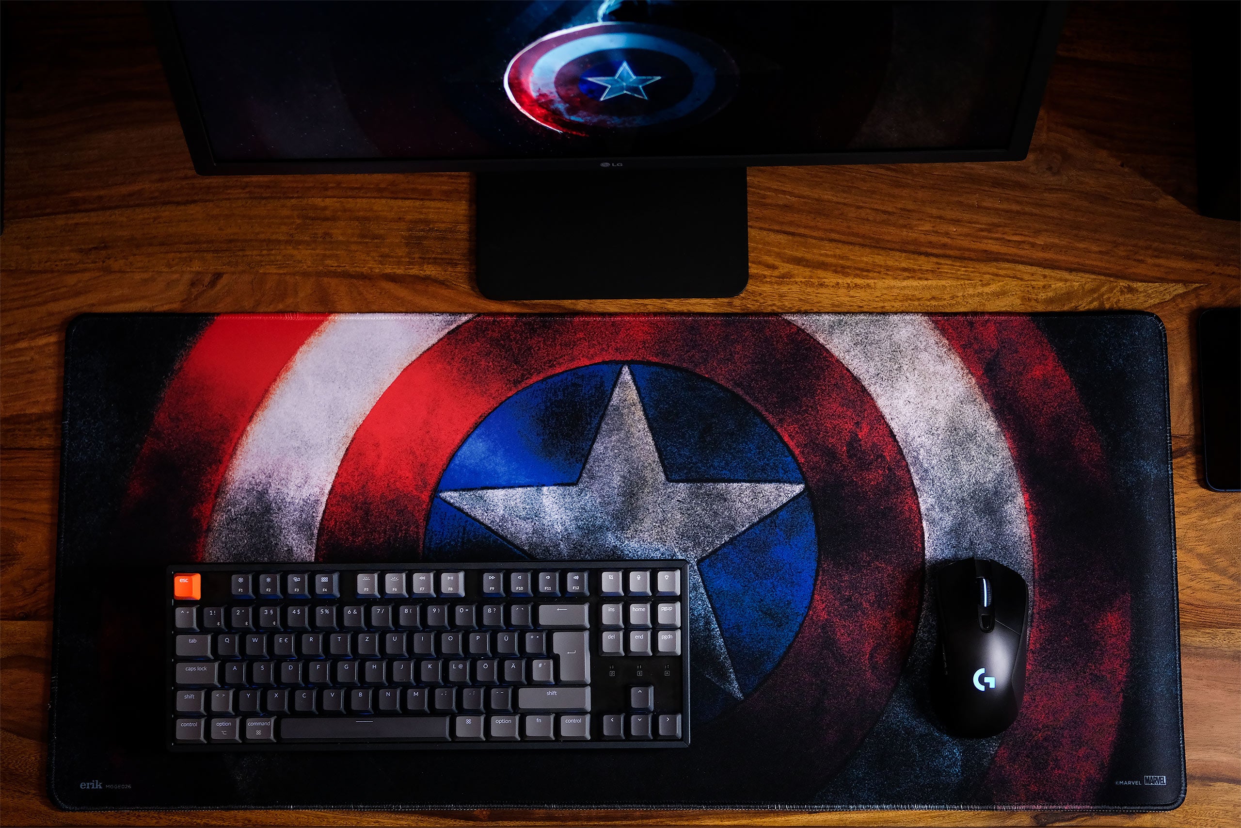 Produktbild Captain America - Shield Mousepad