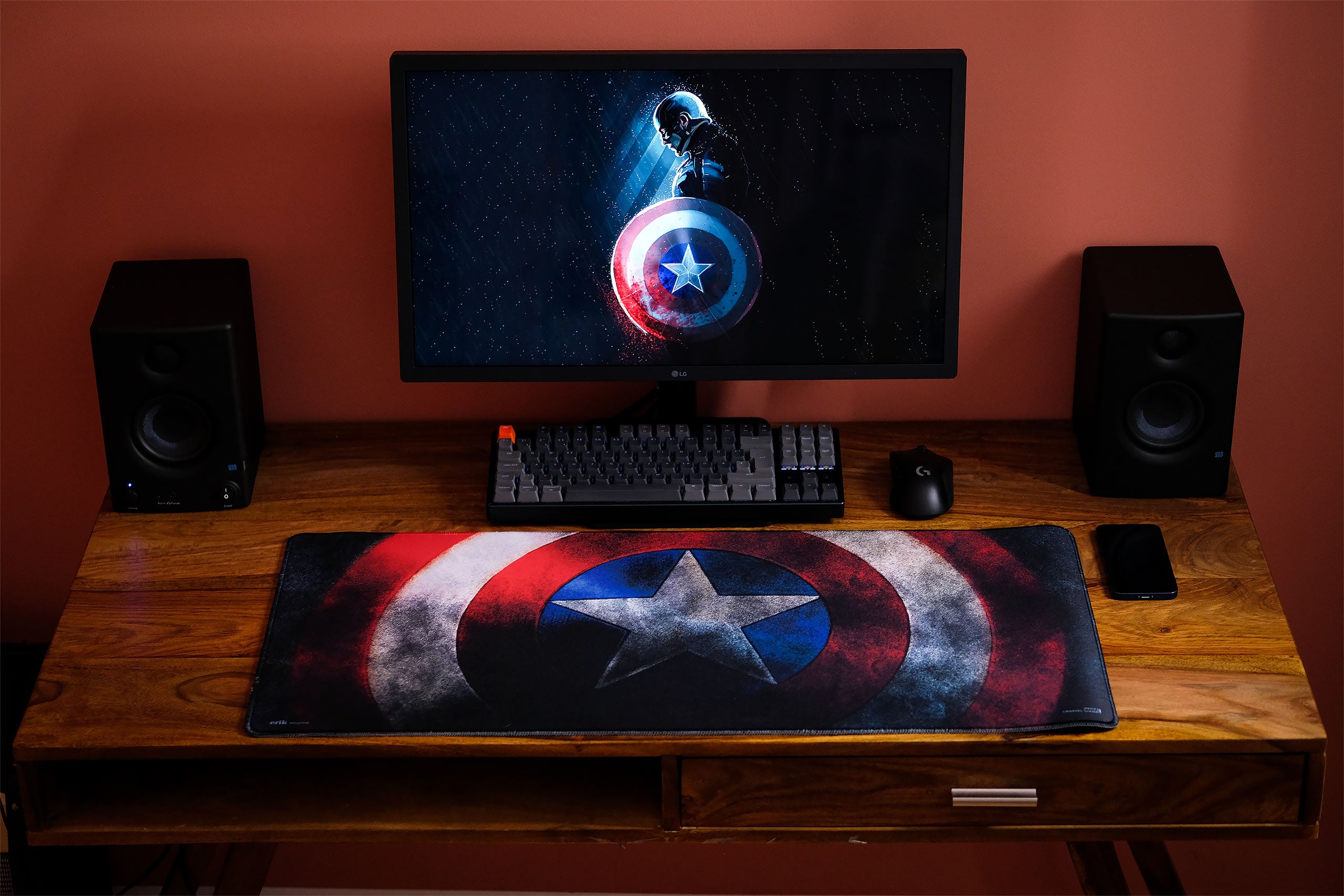 Produktbild Captain America - Shield Mousepad