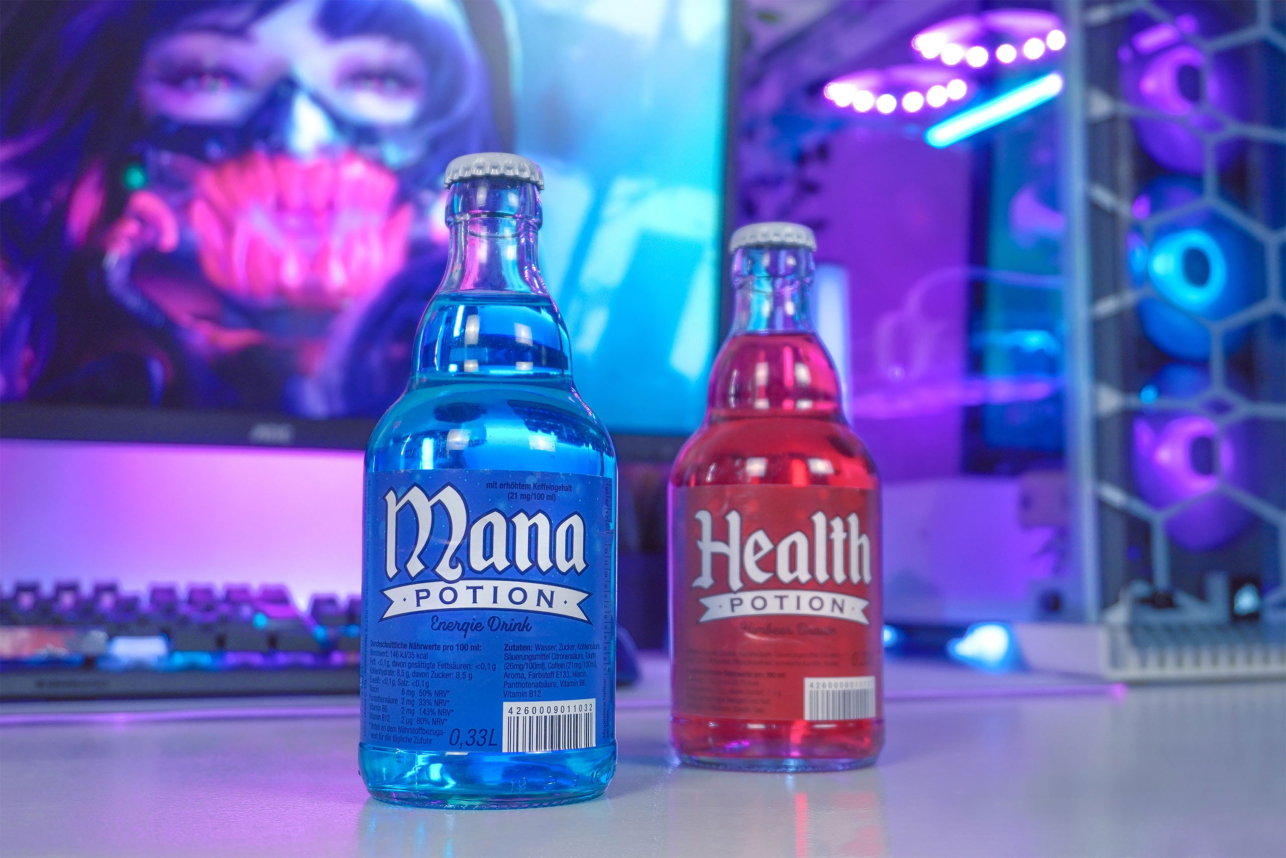Produktbild Mana Potion Flasche Energie Drink - 6er Pack