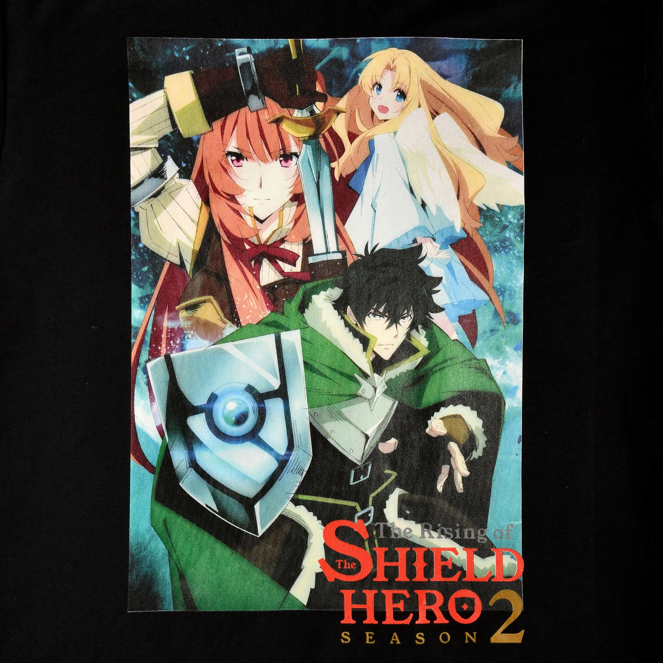 Produktbild Rising of the Shield Hero - Crew T-Shirt schwarz