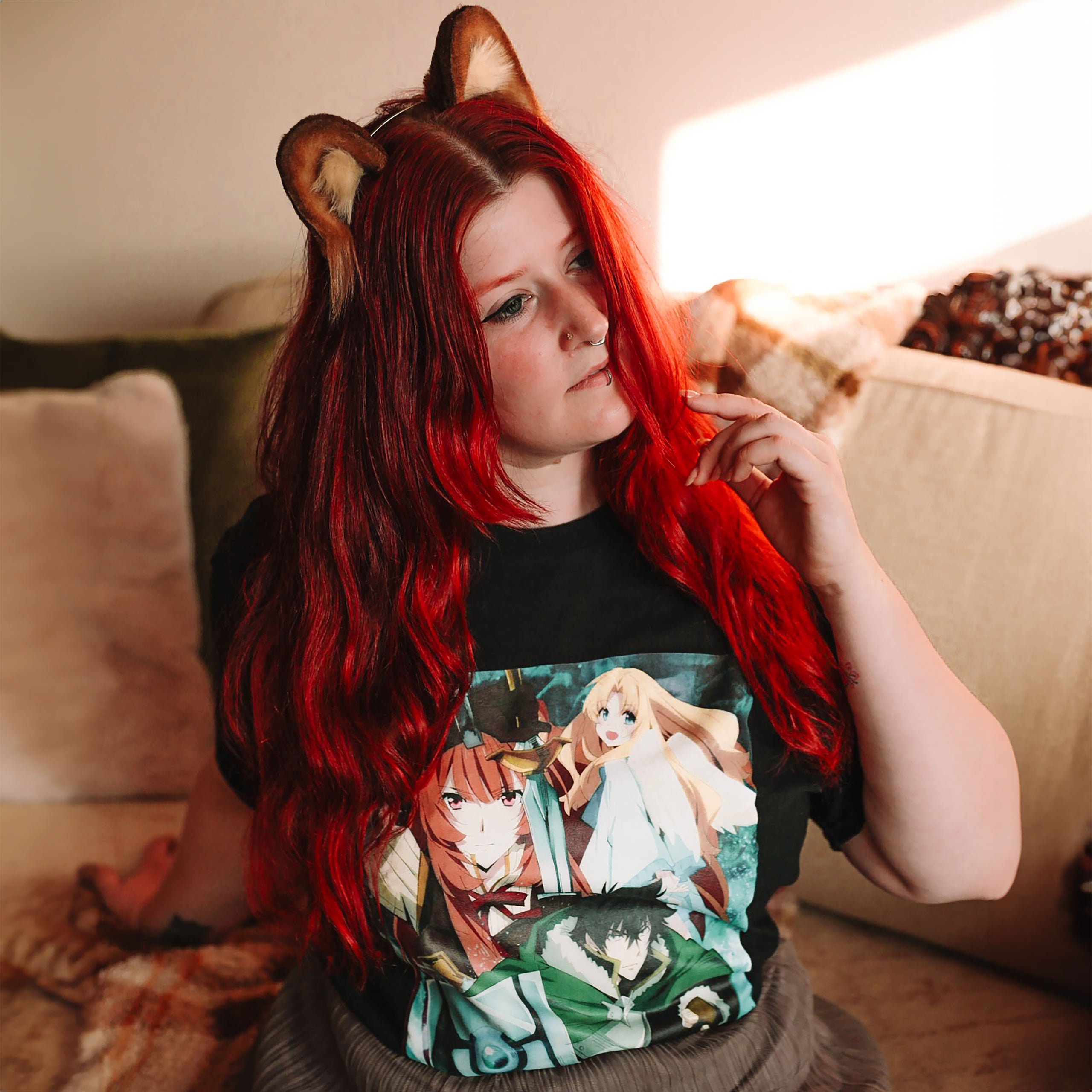 Produktbild Rising of the Shield Hero - Crew T-Shirt schwarz