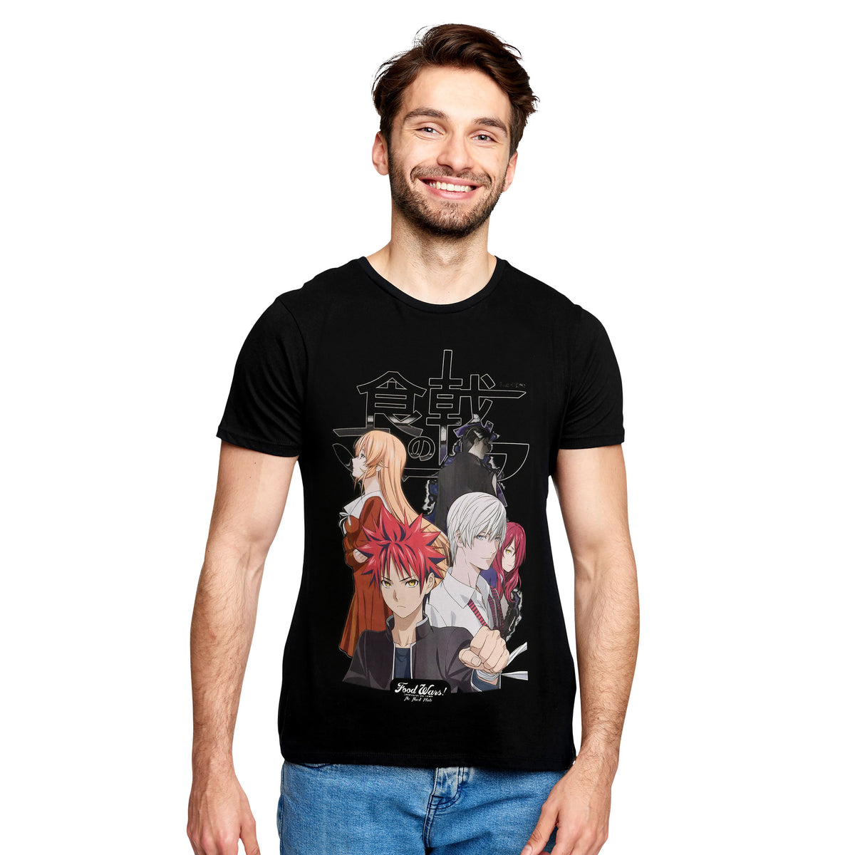 Produktbild Food Wars - Crew T-Shirt schwarz