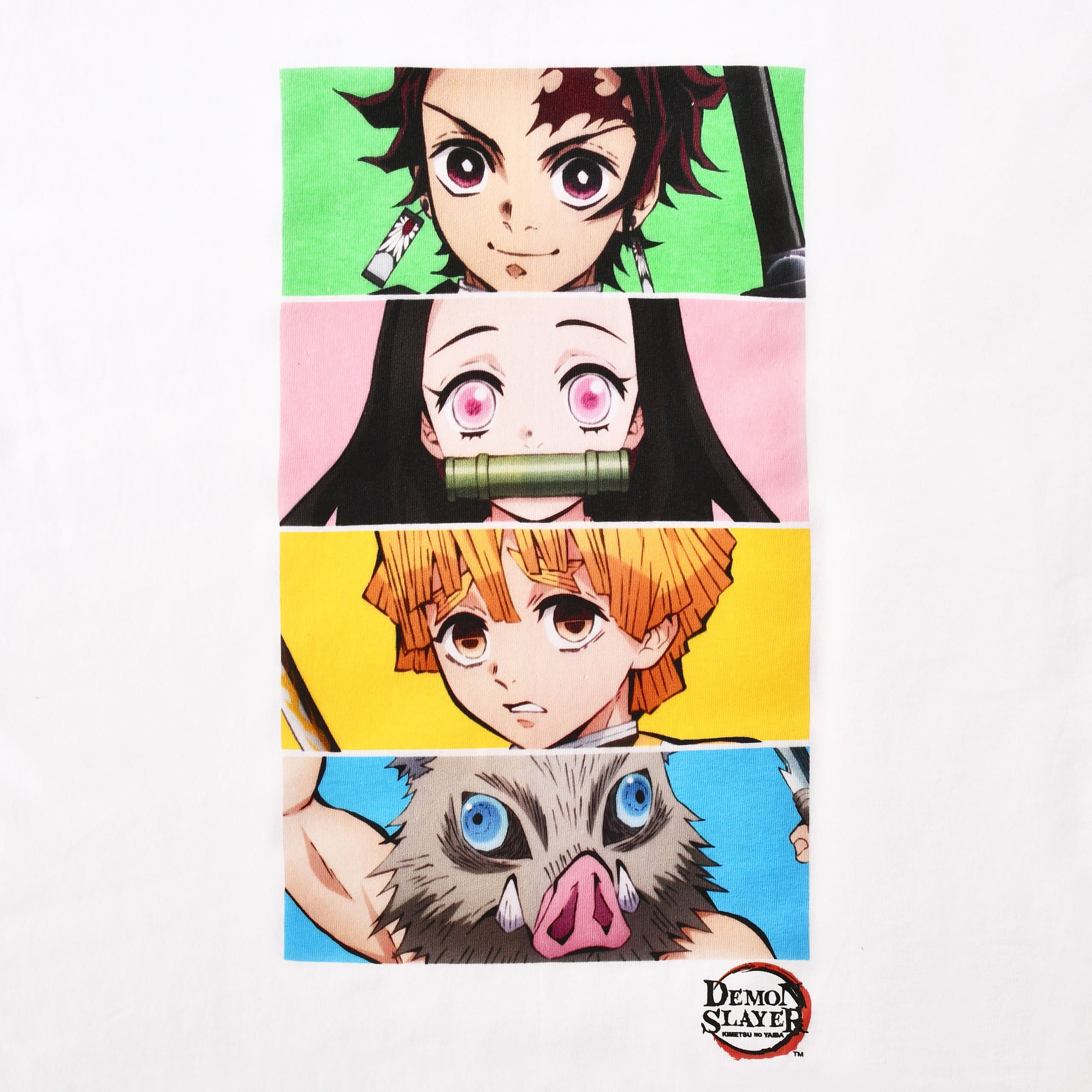 Produktbild Demon Slayer - Crew T-Shirt weiß