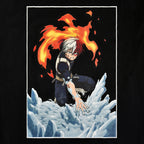 Produktbild My Hero Academia - Todoroki T-Shirt schwarz