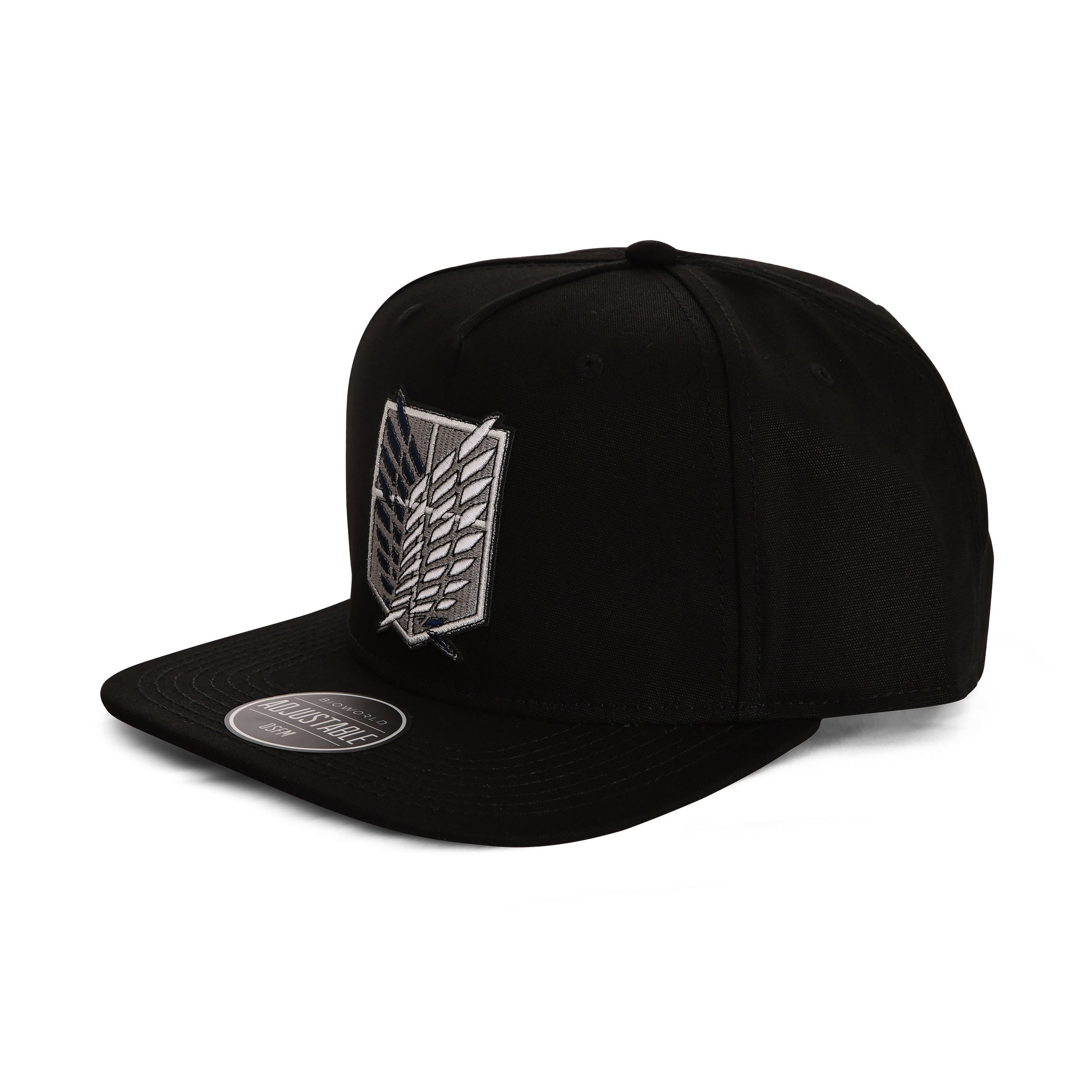 Produktbild Attack on Titan - Survey Corps Snapback Cap schwarz