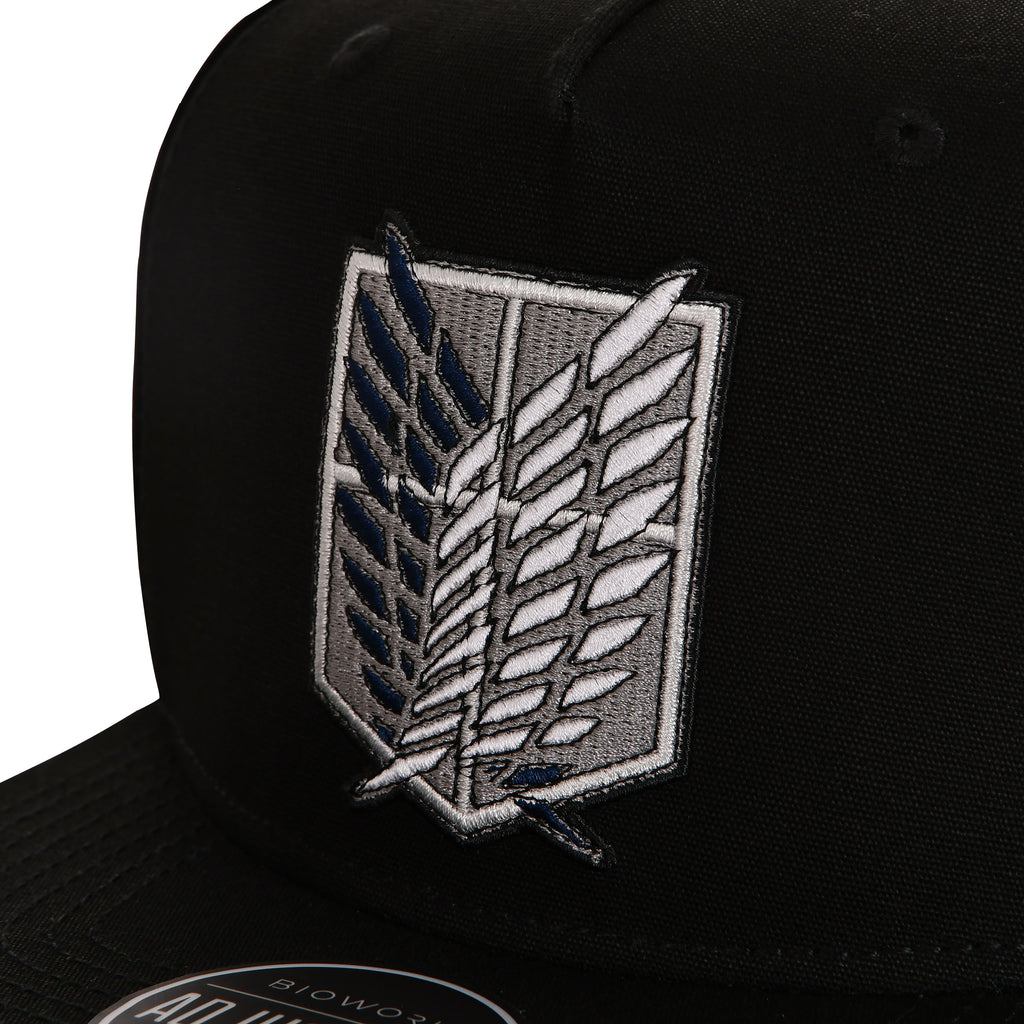 Produktbild Attack on Titan - Survey Corps Snapback Cap schwarz