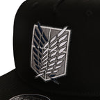Produktbild Attack on Titan - Survey Corps Snapback Cap schwarz