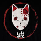 Product image Demon Slayer - Tanjiro Mask T-Shirt Black