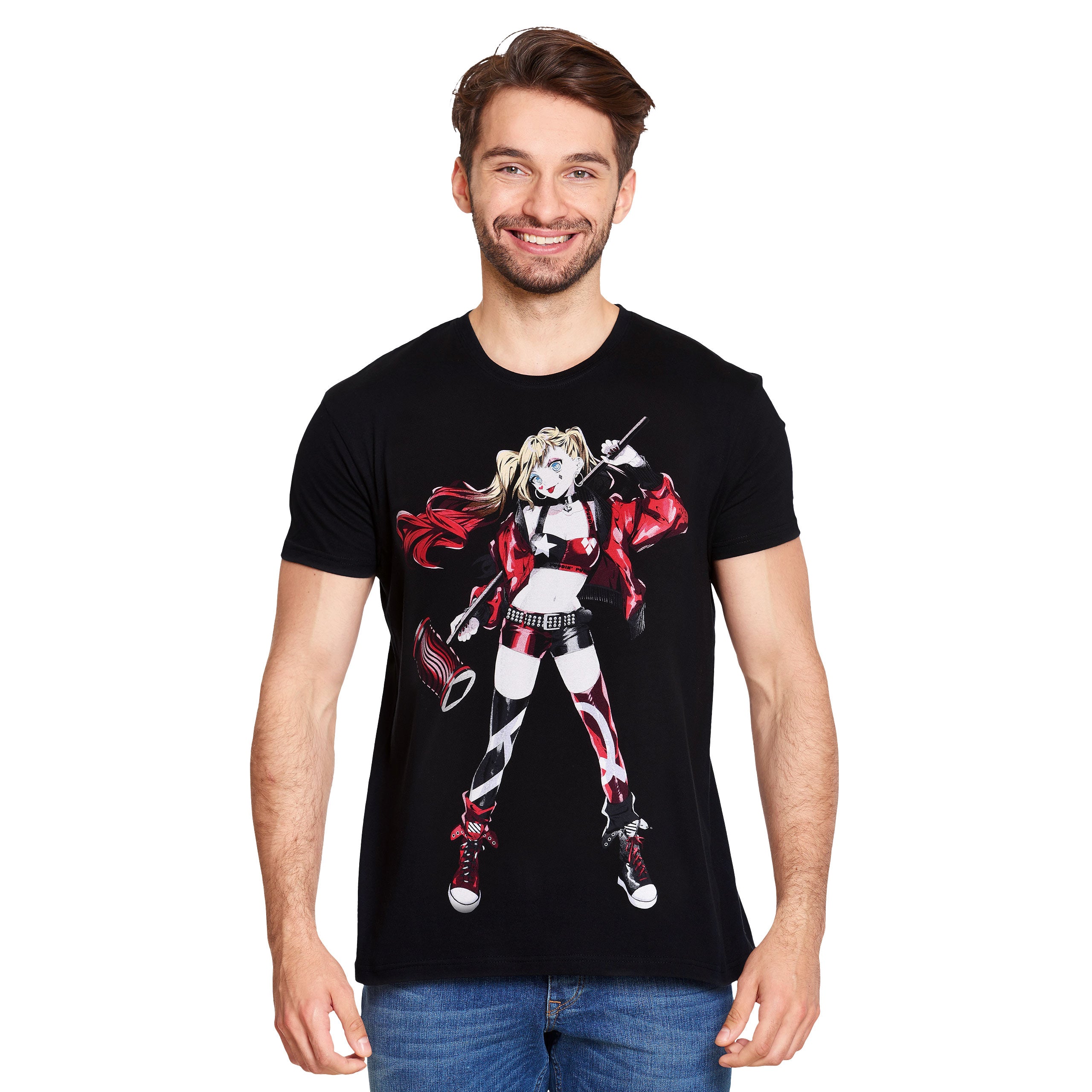 Produktbild Harley Quinn - Hammer T-Shirt schwarz
