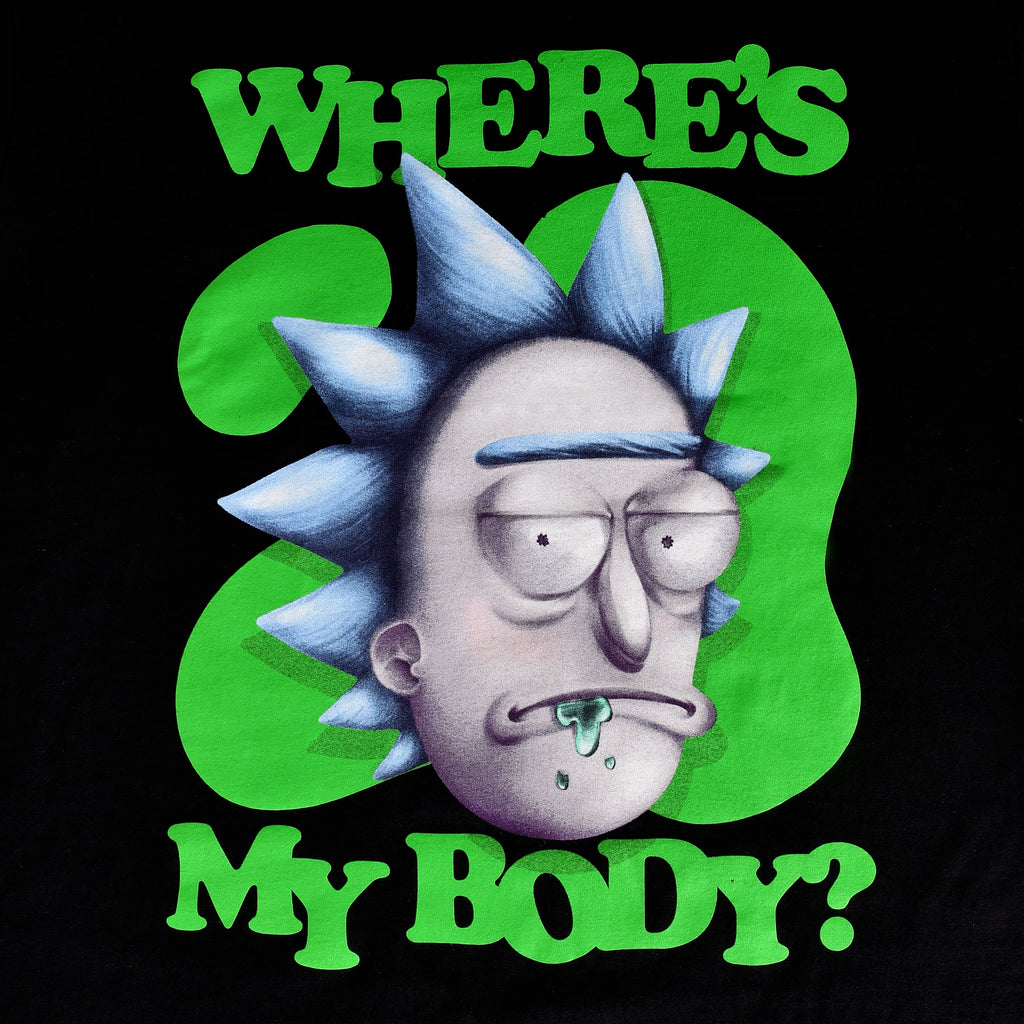 Produktbild Rick and Morty - Where's My Body T-Shirt schwarz