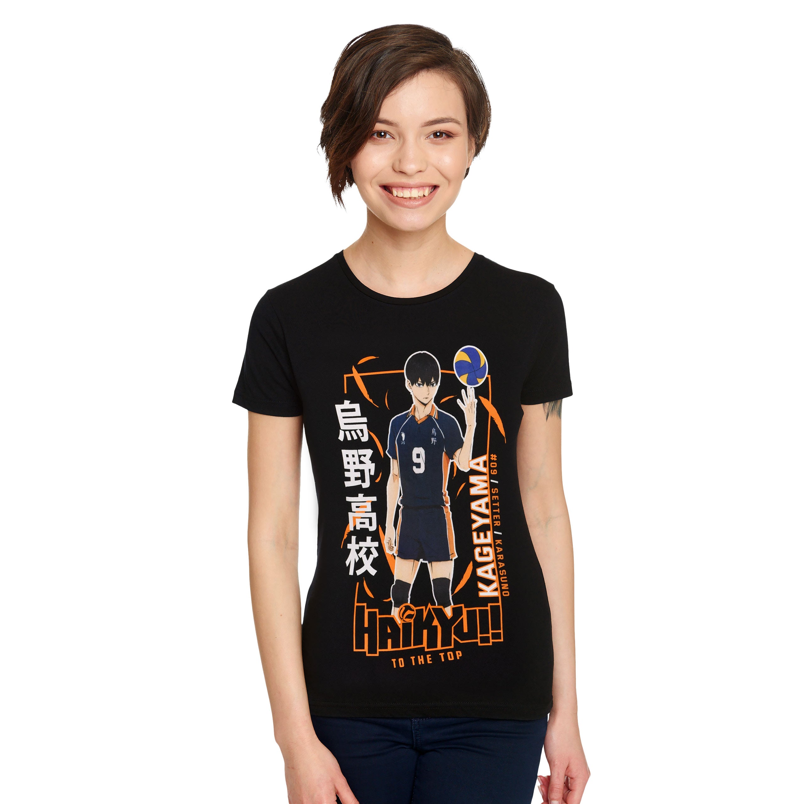 Produktbild Haikyu!! - Kageyama T-Shirt Damen schwarz