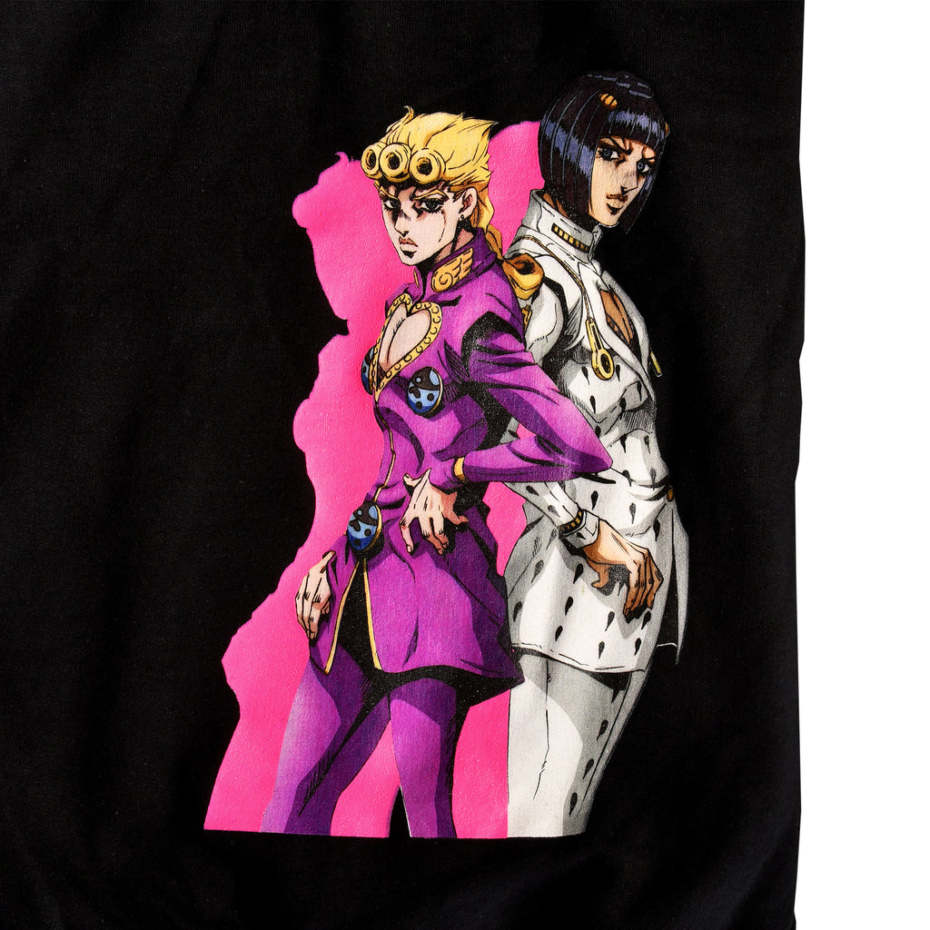 Produktbild JoJo's Bizarre Adventure - Giorno und Bruno Hoodie schwarz