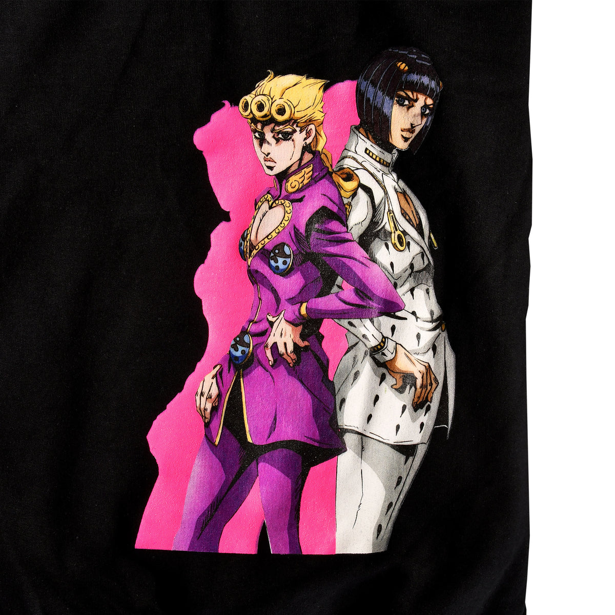 Produktbild JoJo's Bizarre Adventure - Giorno und Bruno Hoodie schwarz