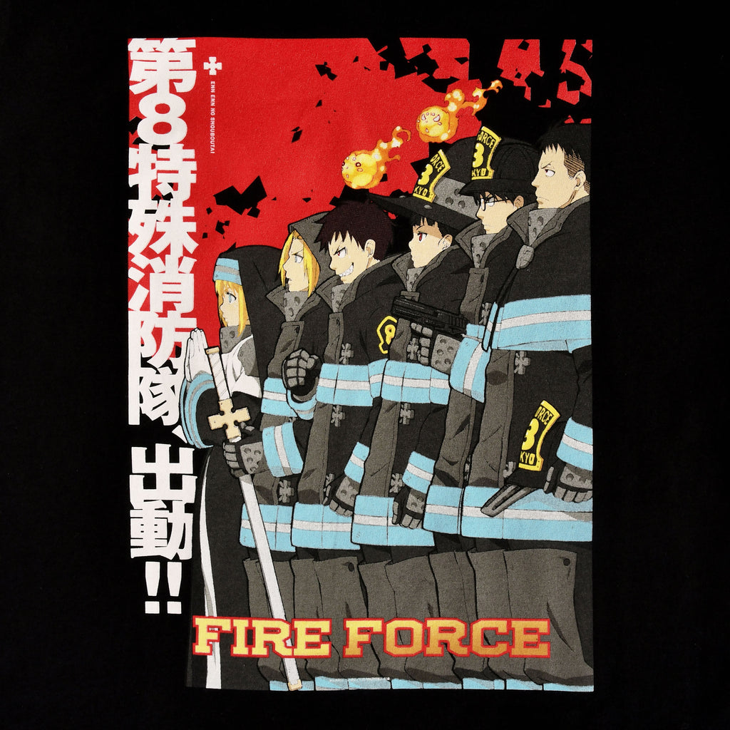 Produktbild Fire Force - Poster T-Shirt schwarz