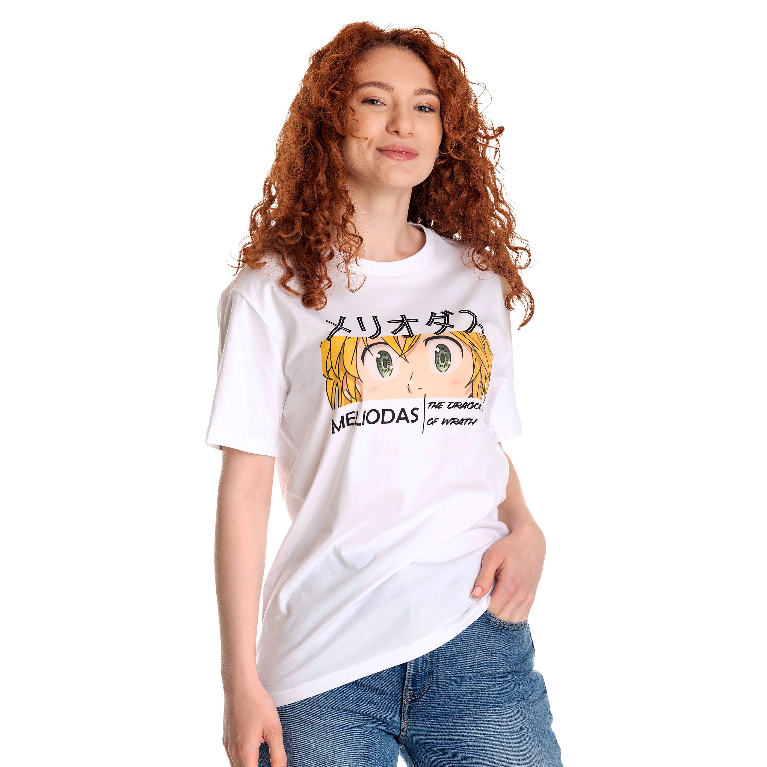 Produktbild Seven Deadly Sins - Meliodas T-Shirt Damen weiß