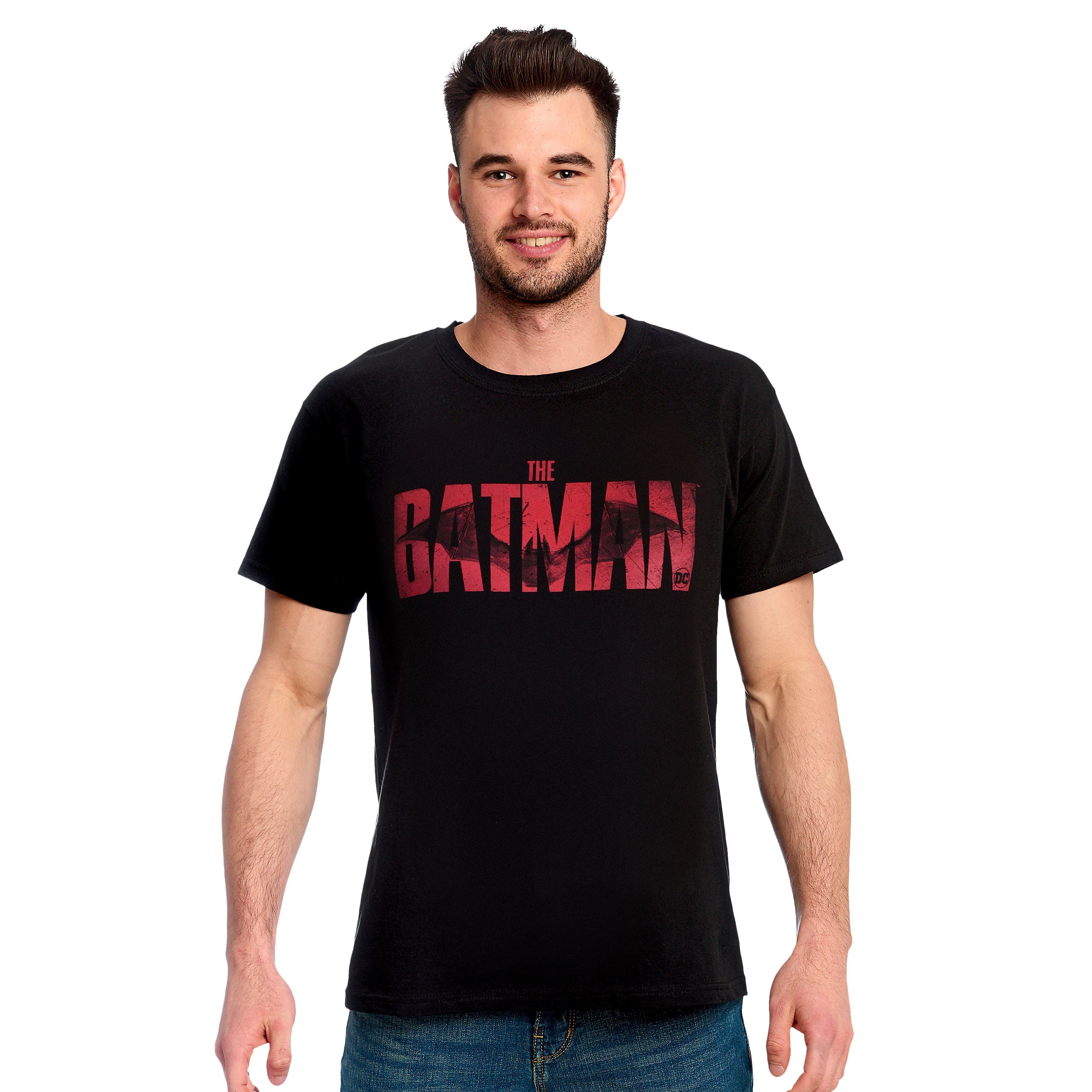 Produktbild The Batman Logo T-Shirt schwarz
