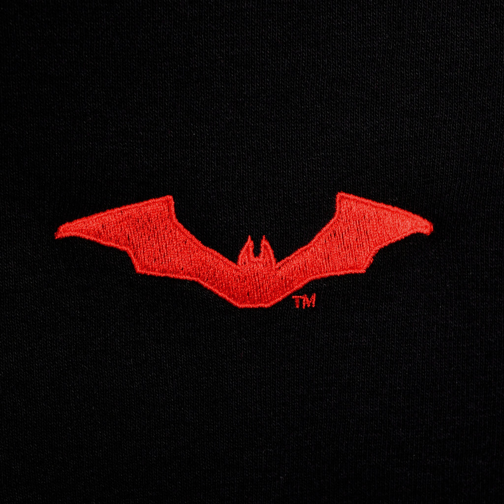 Produktbild The Batman Logo Hoodie schwarz
