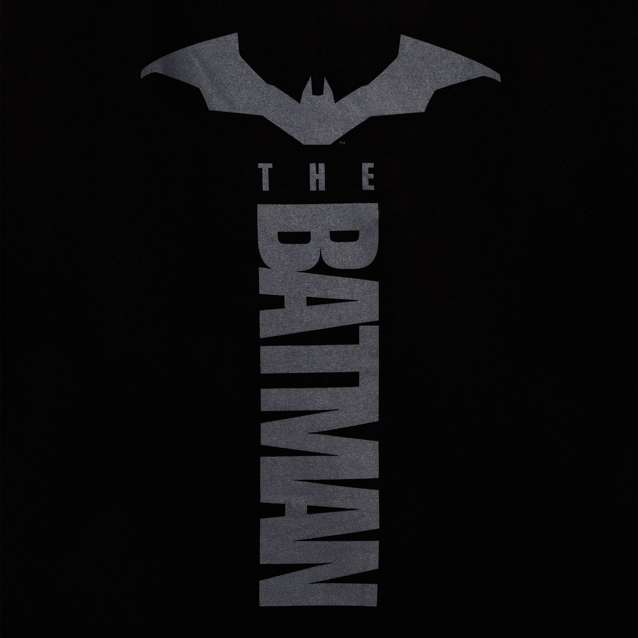 Produktbild The Batman Logo Hoodie schwarz