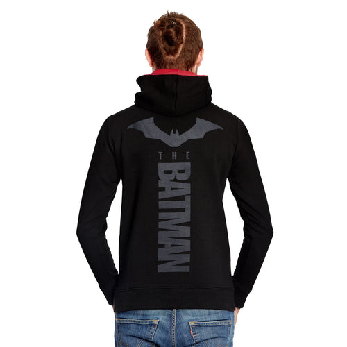 Produktbild The Batman Logo Hoodie schwarz-rot