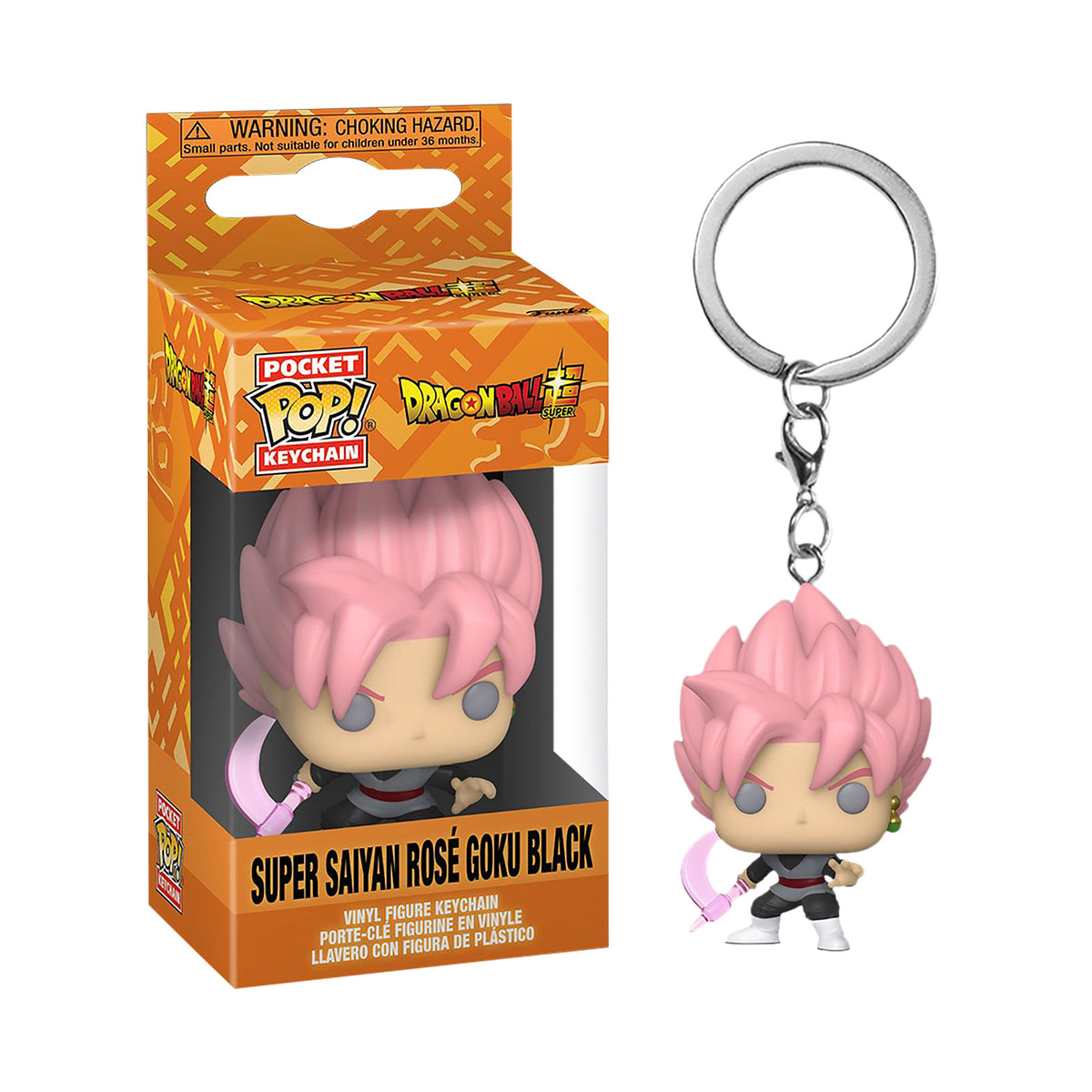 Produktbild Dragon Ball Super - Goku mit Sense Funko Pop Schlüsselanhänger