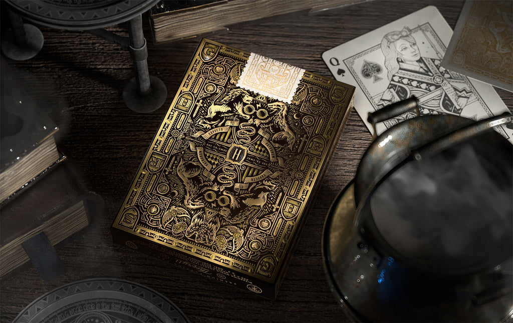 Produktbild Harry Potter - Hufflepuff Kartenspiel Deluxe Edition