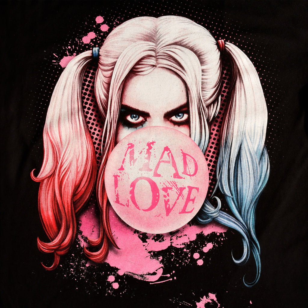 Produktbild Harley Quinn - Mad Love T-Shirt schwarz