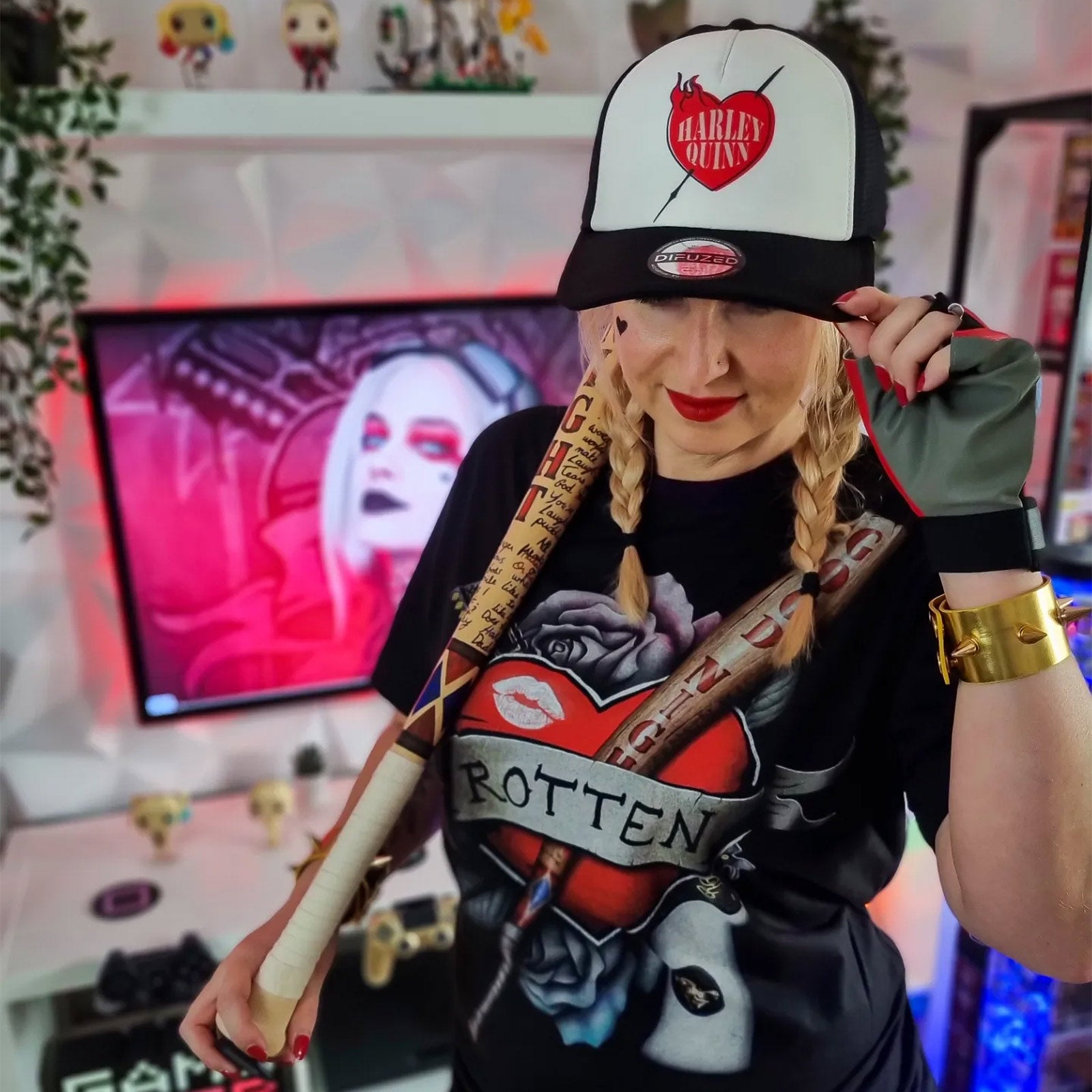 Produktbild Harley Quinn - Rotten T-Shirt schwarz