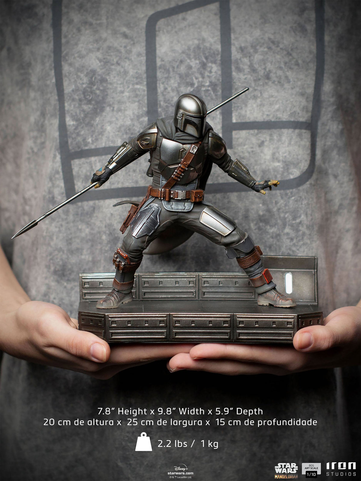 Produktbild Mandalorianer BDS Art Scale Deluxe Statue - Star Wars The Mandalorian