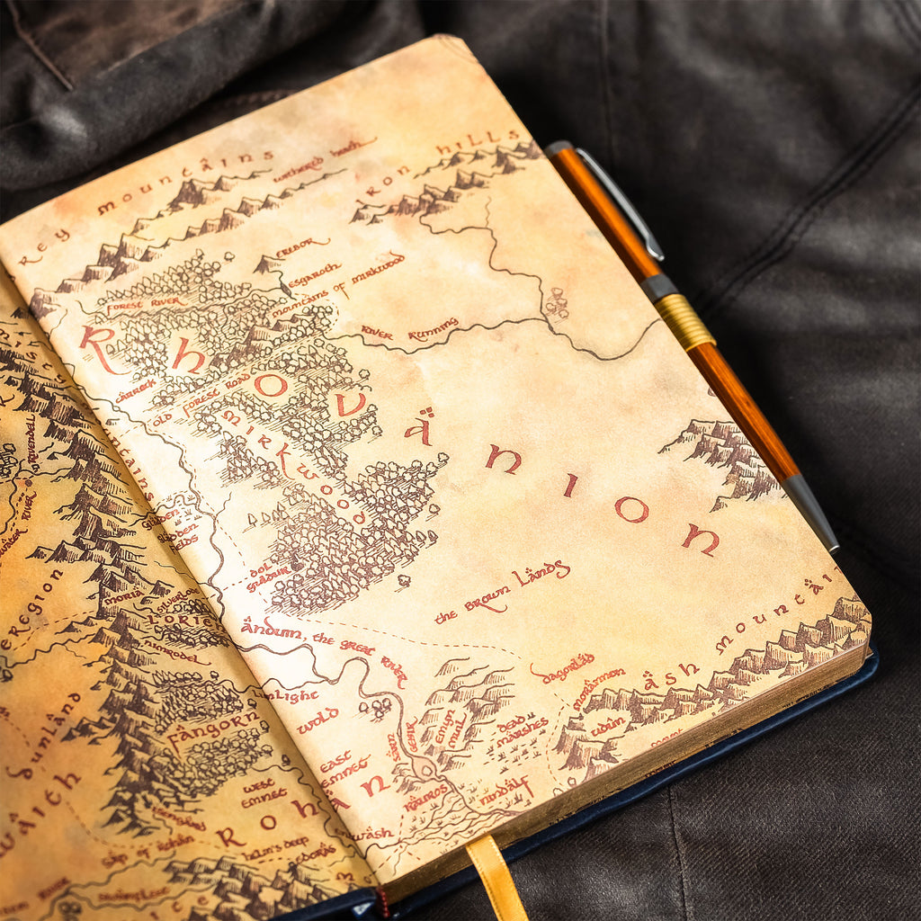 Produktbild Der Herr der Ringe - Logo Premium Notizbuch A5