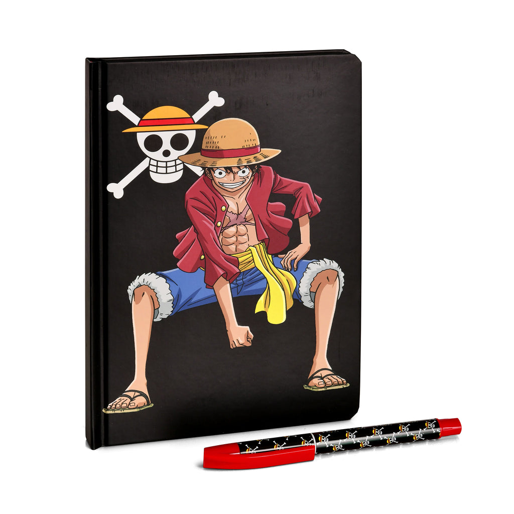 Produktbild One Piece - Ruffy Notizbuch A5 mit Stift