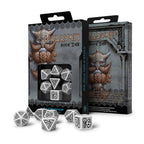Produktbild Dwarven White & Black RPG Würfel Set 7tlg