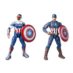 Produktbild Captain America - Sam Wilson & Steve Rogers Actionfiguren-Set