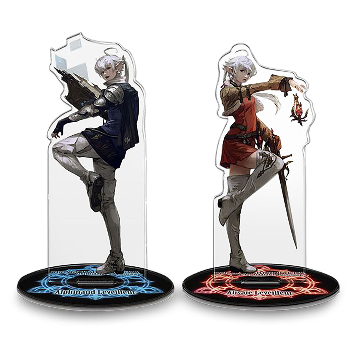 Produktbild Final Fantasy - Alphinaud & Alisaie Acryl Figuren Set