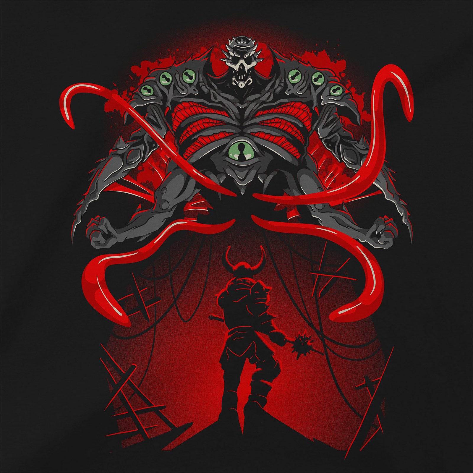 Produktbild Path of Exile - The Nightmare Malachai T-Shirt schwarz