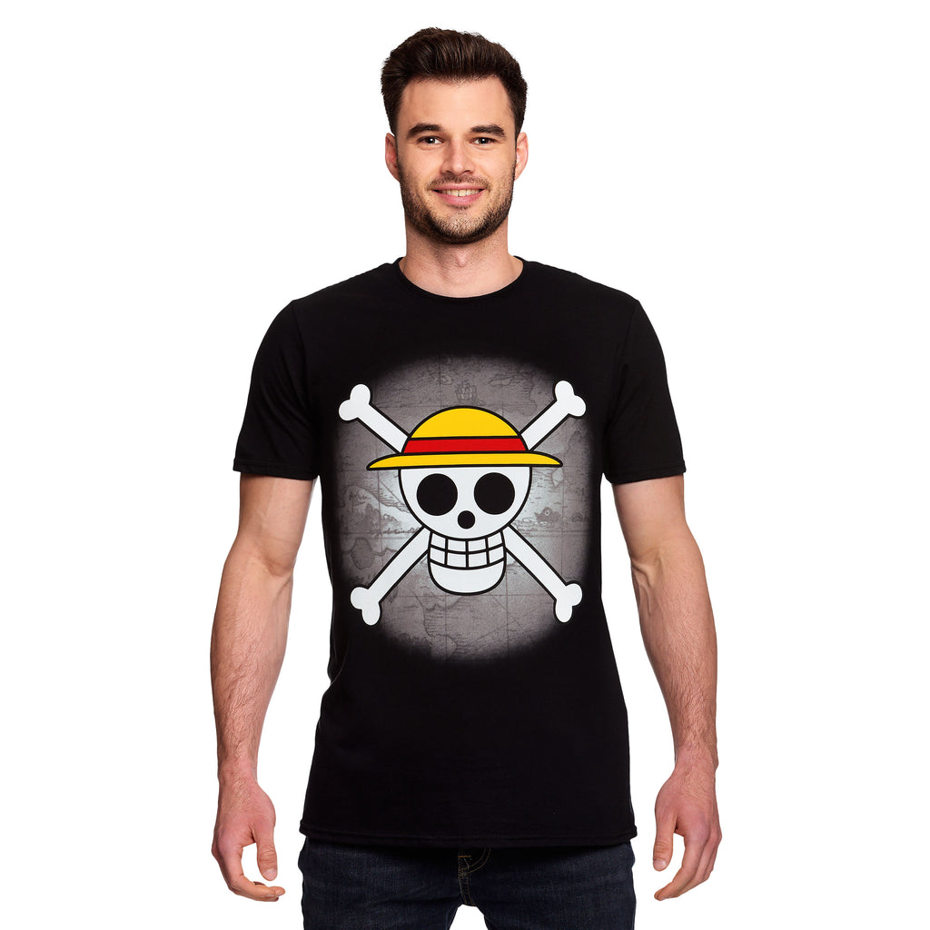 Produktbild One Piece - Skull T-Shirt schwarz