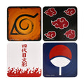 Produktbild Naruto Shippuden - Symbols Untersetzer 4er Set