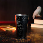 Produktbild Harry Potter - Karte des Rumtreibers Glas schwarz