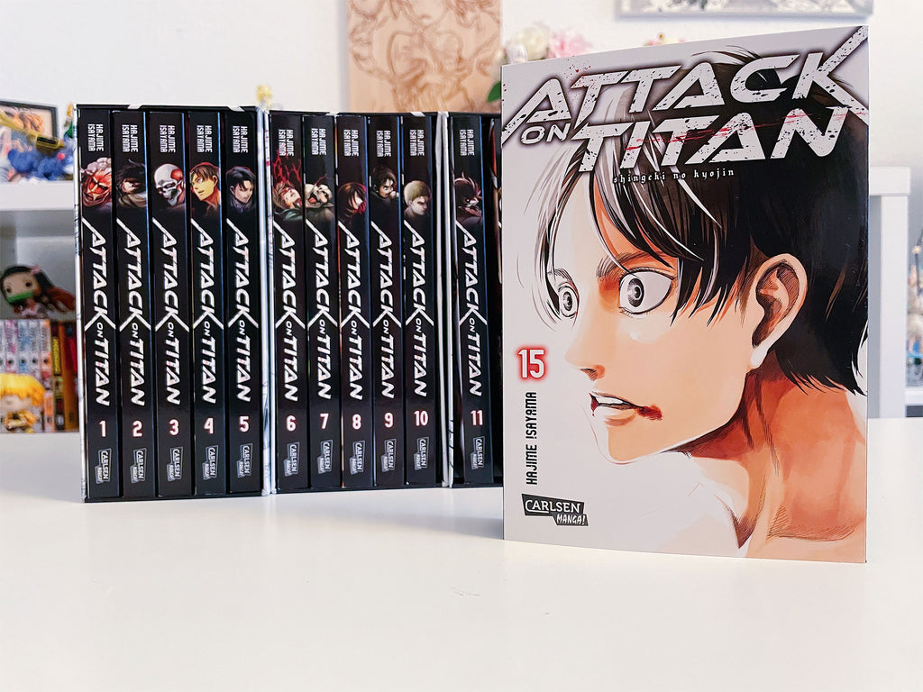 Produktbild Attack on Titan - Sammelschuber Band 11-15
