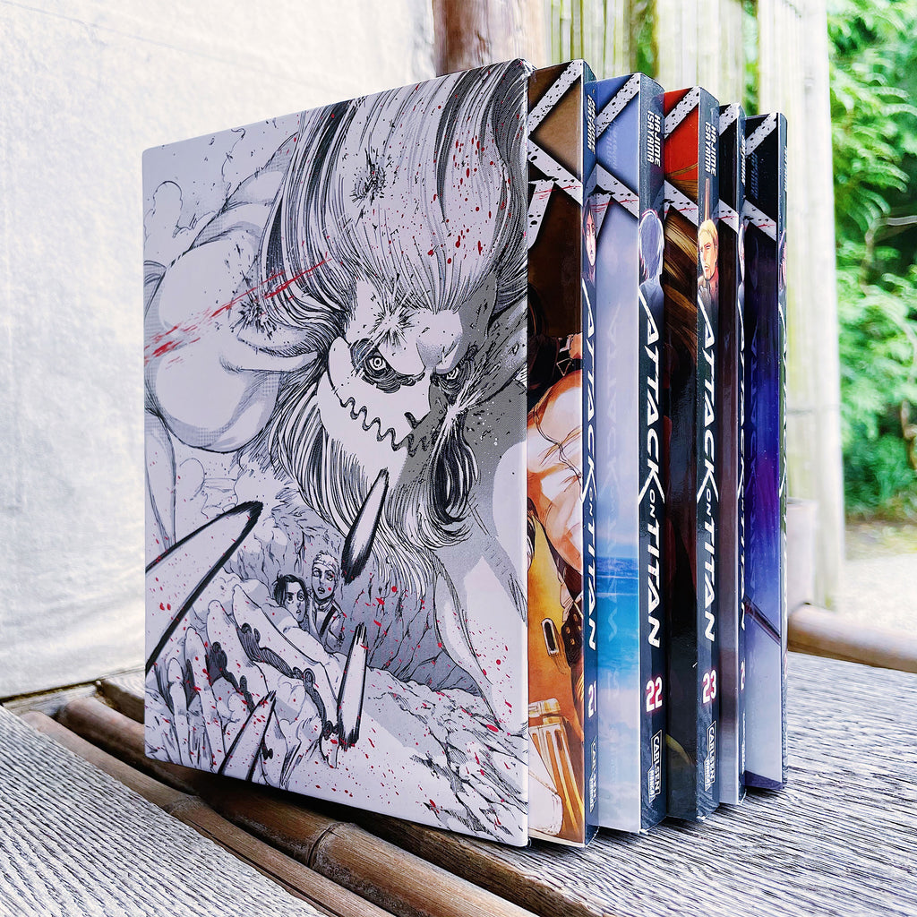 Produktbild Attack on Titan - Sammelschuber Band 21-25