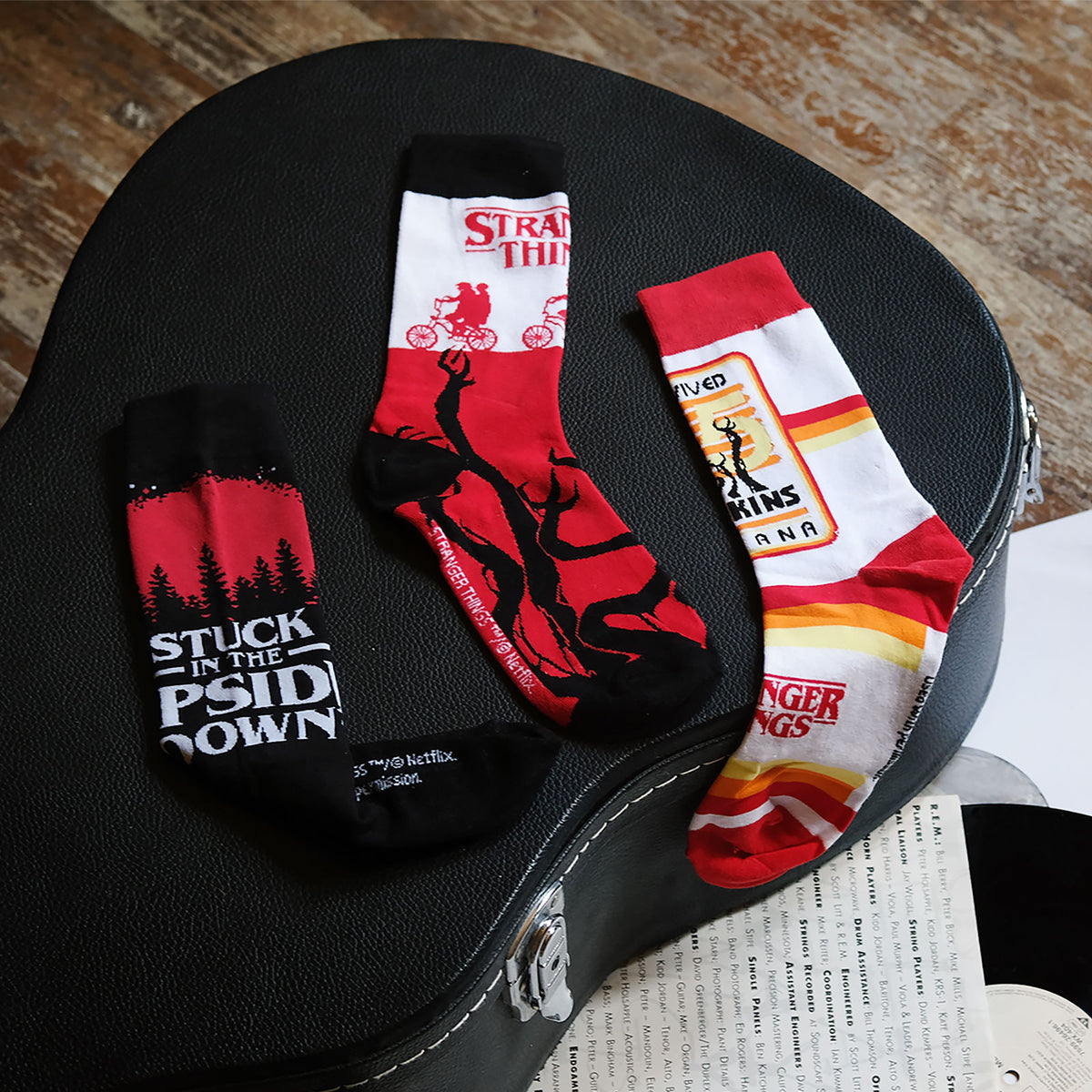 Produktbild Stranger Things - Hawkins Socken 3er Set
