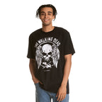 Produktbild Walking Dead - Wings and Skull T-Shirt schwarz