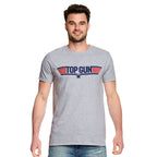 Produktbild Top Gun - Logo T-Shirt grau