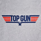 Produktbild Top Gun - Logo T-Shirt grau