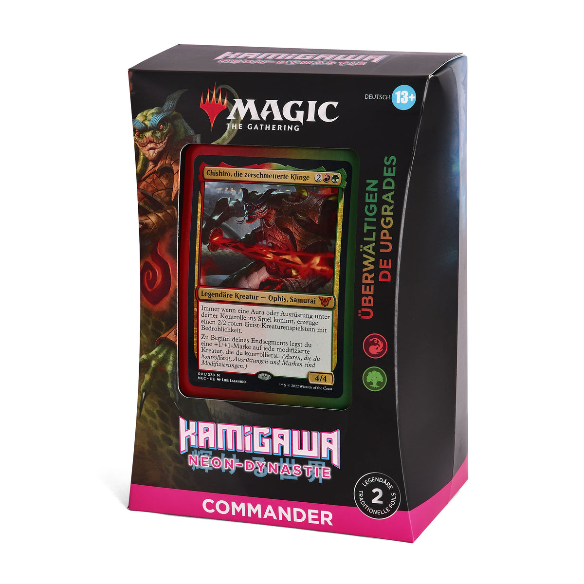 Produktbild Magic The Gathering - Kamigawa Neon-Dynastie Commander Deck Überwältigende Upgrades