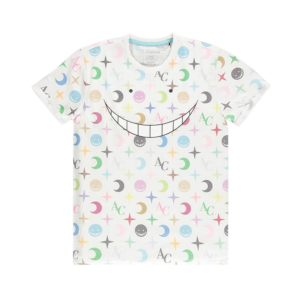 Produktbild Assassination Classroom - Koro Sensei Allover T-Shirt weiß
