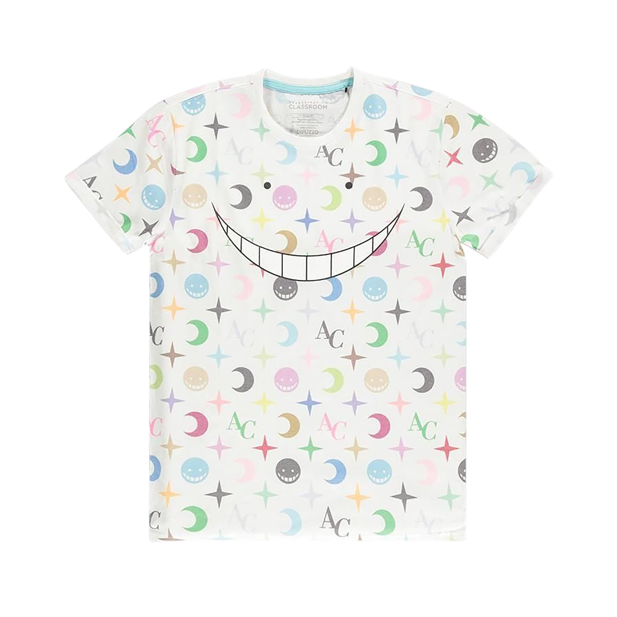 Produktbild Assassination Classroom - Koro Sensei Allover T-Shirt weiß