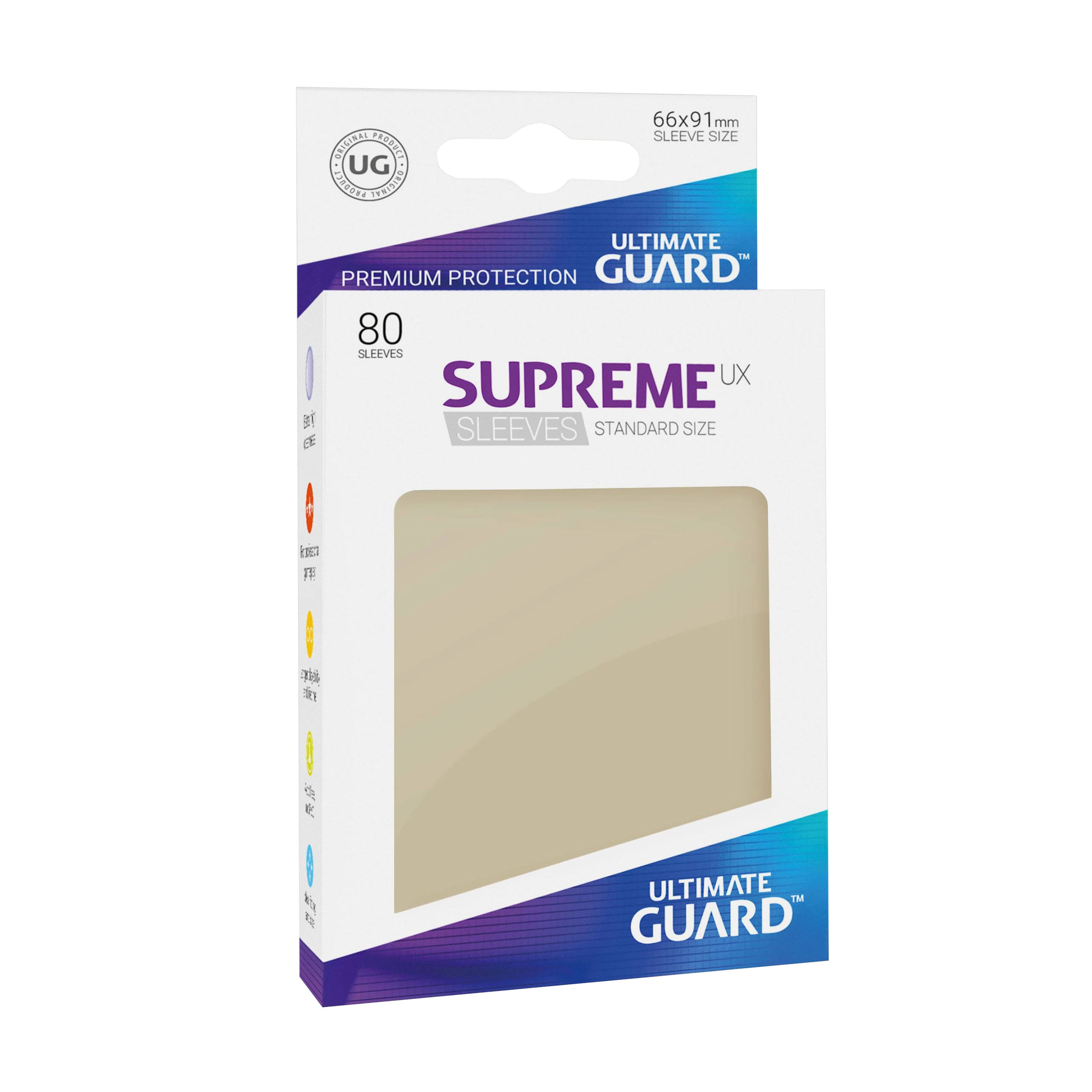 Produktbild Kartenhüllen Ultimate Guard für Sammelkarten sand 80er Set