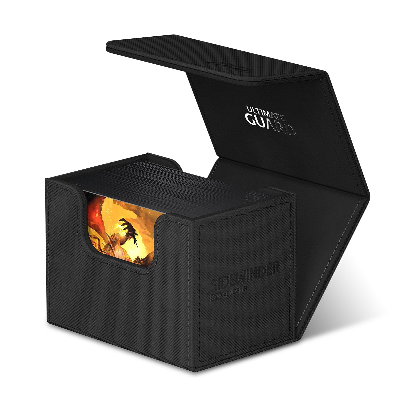 Produktbild Sammelkartenbox Ultimate Guard schwarz für 80 Karten