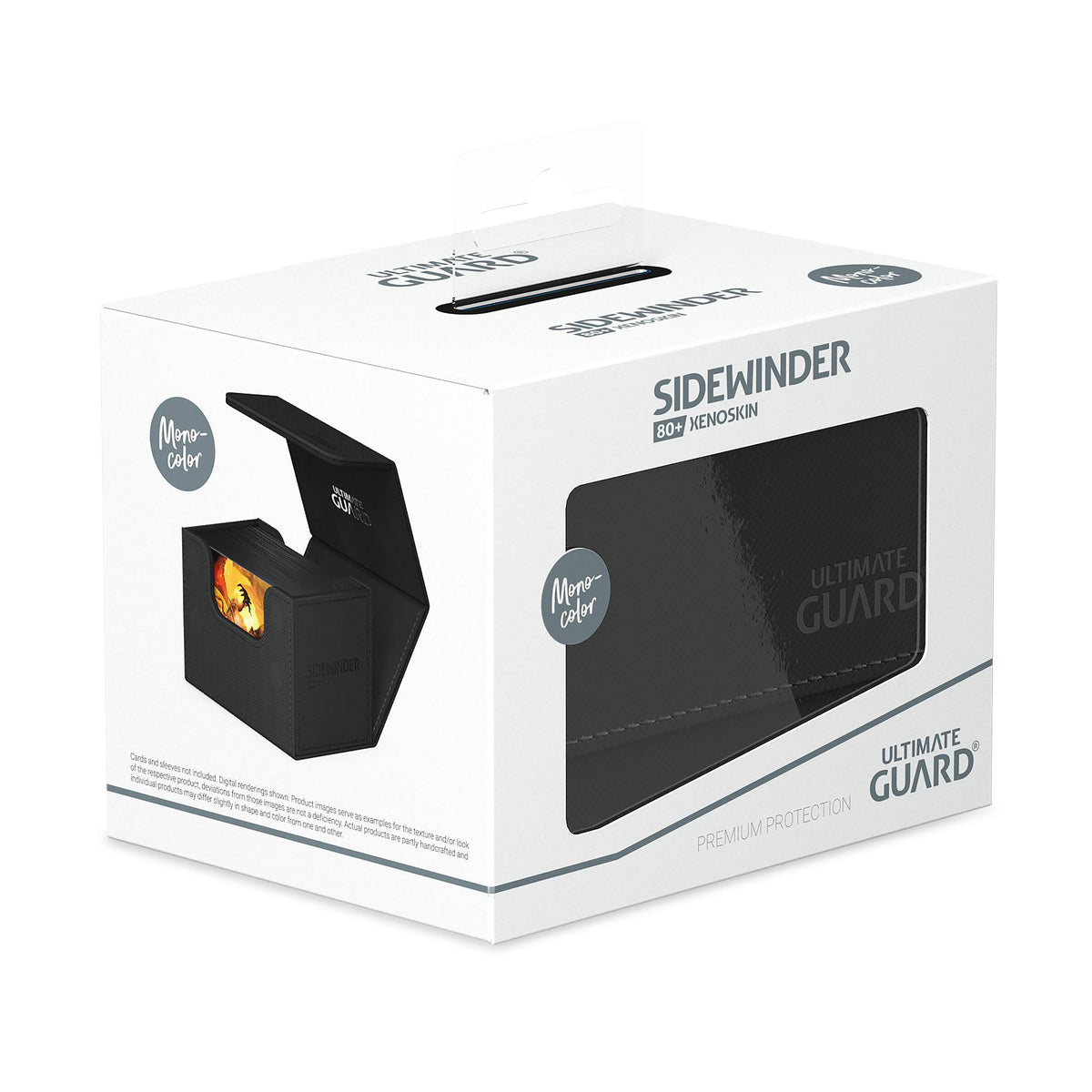 Produktbild Sammelkartenbox Ultimate Guard schwarz für 80 Karten