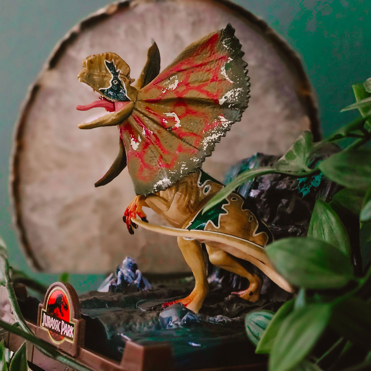 Produktbild Jurassic Park - Dilophosaurus Figur